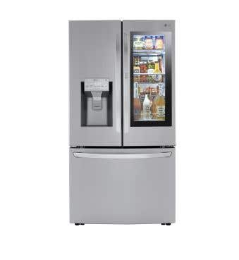 Réfrigérateur Autoportant Portes Françaises 23.5 pi.cu. 40 po. LG LRFVC2406S